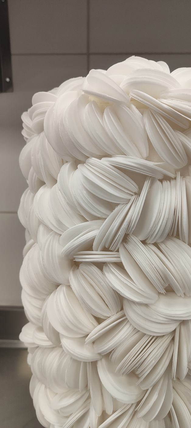 Detalle textura escultórica